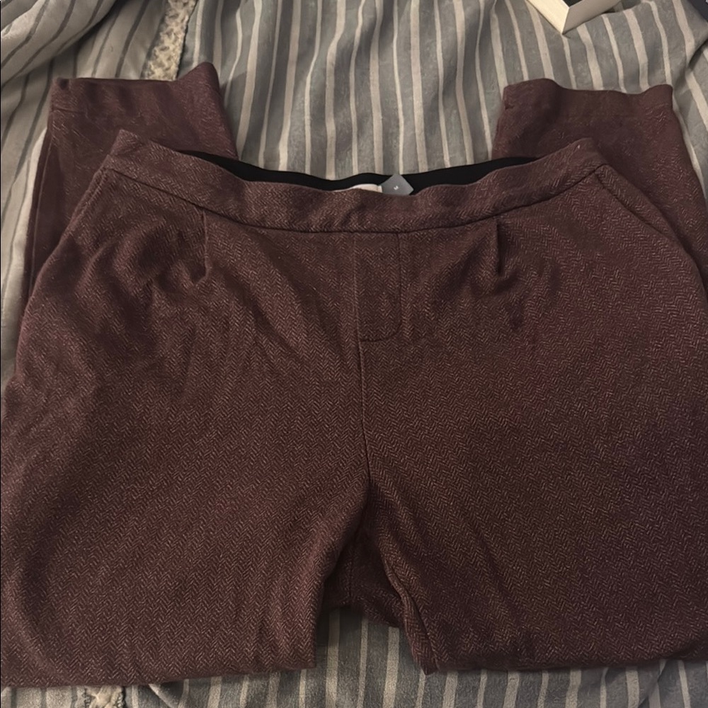 Old Navy Women's Pants - Burgundy
